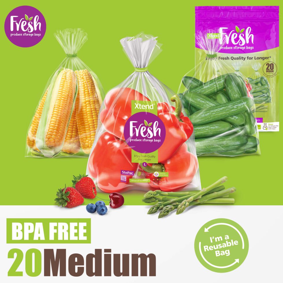 Our Fresh Bags Fresh vegetable storage